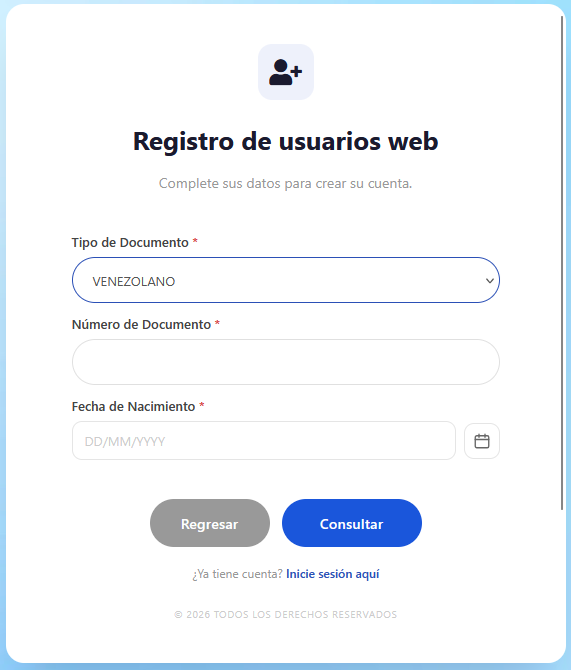 Registro de Usuario
